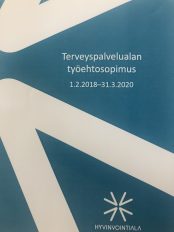 Terveyspalvelualan Työehtosopimus Ja Luottamusmiesten Tiedonsaanti